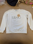 Liu Jo majica bijela srebrni logo nova s etiketom