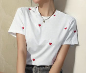 MAJICA NA SRCETA vel.UNI  - NOVO