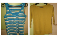 2  MAJICE VEL. M-L = obje za 12 eur