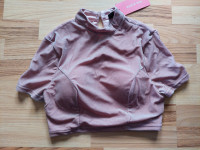 Plišana crop majica