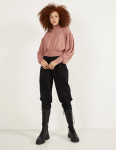 Bershka majica sa puf rukavima vl.S / TOTALNA ČISTKA