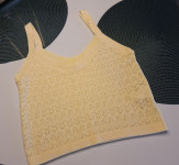 SINSAY ŽUTA KONČANA MAJICA VEL. S - NOVO