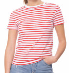 MAJICA NA CRVENE PRUGE VEL. M - NOVO