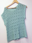 Tirkizna končana majca, vel M