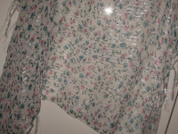 CVJETNA MARAMA S SREBRNIM NITIMA  - NOVO