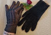 prekrasne damske heklane rukavice