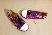 Boarders ženske platnene bordo tenisice/starke