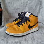 Nike Air Jordan 1 mid žute 38