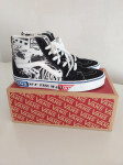 Vans tenisice br.40, crno-bijele, kožne
