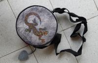 Bertoni ženska torbica od filca - Twist Lizard - NOVO
