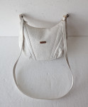 Bijela torbica BY FIRENZE od prave kože