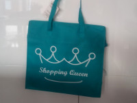 TORBA S NATPISOM "Shoping kraljica"  NOVO S ETIKETOM