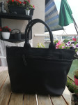 Crna ženska torba s dodatnim dugim remenom 15€