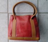 Kvalitetna, od prave kože ženska "RR" torba, kupljena u Milanu
