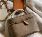 Louis Vuitton LV Vanity PM leather new Beige