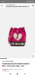 Love Moschino torbica ( Zalando, imam račun), nova u pola cijene