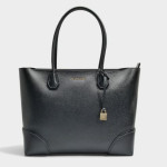 Michael Kors crna kožna ručna torba