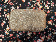 Rose gold clutch ženska torbica - SAMO 6 EUR