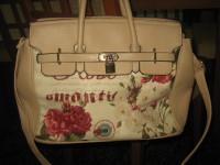 BEŽ TORBA CVJETNA like BIRKIN