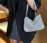 SREBRNA SVEČANA TORBICA - NOVO