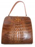 TORBA – KROKODIL, Hornback Crocodile Leather Bag