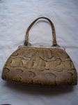 ženska torbica od zmijske kože, vintage