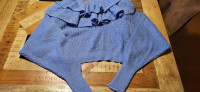 Zara pulover, plavi, S veličine, nošen par puta