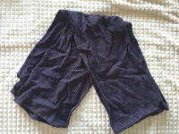 Ljubičasto / crni šal