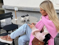 Roza debeli zimski topli ŠAL - NOVO