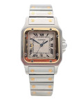 Cartier Santos Galbee White Dial