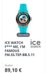 Ice watch (tirkizno plavi)
