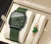 MASLINASTO ZELENI ŽENSKI + NARUKVICA  -  NOVO