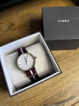 Ženski Timex sat, crveni-zlatni