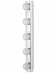 LED zidne lampe, 5 u kompletu, IKEA LEDSJÖ - NOVO!