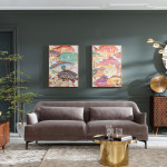 KARE 2x Slike Touched Fish Meeting 75x100cm