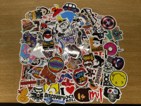 Nike, Supreme, Adidas, Stussy, Bape naljepnice