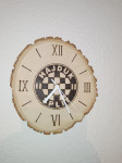 Drveni zidni sat
