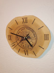 Drveni zidni sat