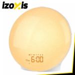 IZOXIS 27784 svjetlosni budilnik sa simulacijom izlaska sunca i FM rad