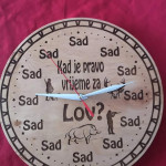 Sat kad je pravo vrijeme za lov