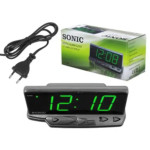 Sonic CL-938 digitalna LED budilca s dvostrukim alarmom