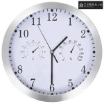 Zidni sat s kvarcnim mehanizmom higrometrom i termometrom 30 cm - Bije