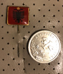 ALBANIJA - ZASTAVA, ZNAČKA