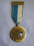 MEDALJA Auszeichnung 1993 g. Metal-zlatne boje. SAND-2