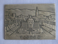 MEDALJA - PLAKETA Zagreb SAND-2