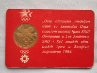 MEDALJA - ZOI. Sarajevo 1984 god. Mob