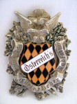 OSTERREICH'S  AD BELADA BADGE  enamalled -značka velika