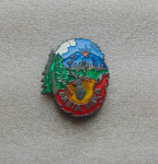 Oznaka na vijak - Babia Gora - oko 1950.-te   Veličina 5,2 x 4,3 cm