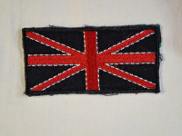 PRIŠIVKA - Oznaka. Britanska zastava. Mob
