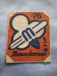 PRIŠIVKA. O.R.B.-MAKEDONKA - ŠTIP 76. Mob